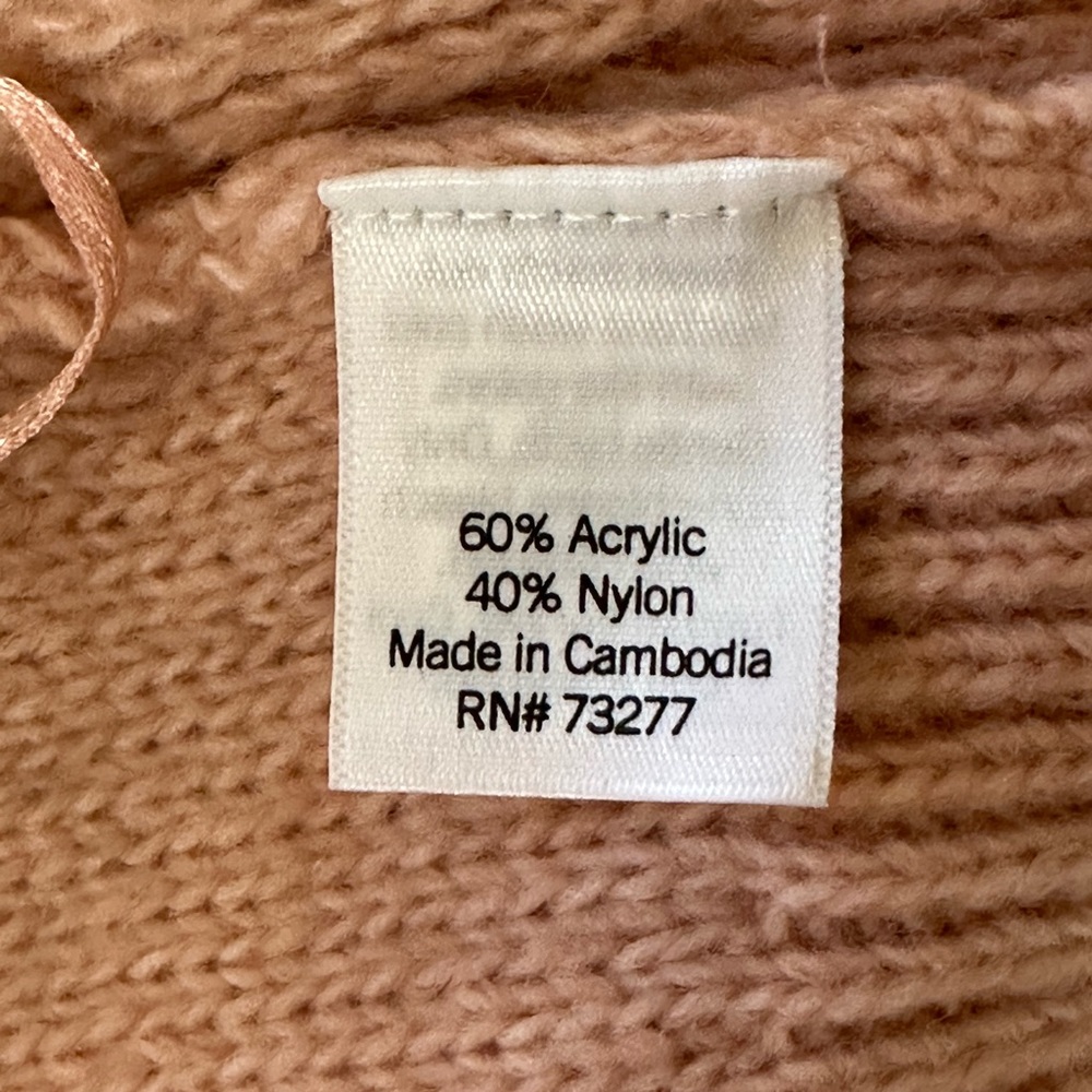 💕🌈💕 Croft & Barrow Brand Women’s Open Pink Cardigan Side Pockets 🥰 - Picture 3 of 5